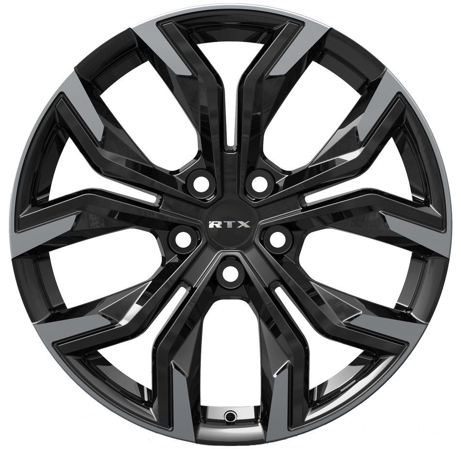 RTX Venom – 19x8 – 5x114.3 – ET35 – Noir lustré machiné