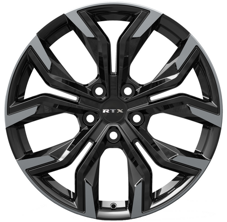RTX Venom – 17x7 – 5x115 – ET40 – Noir lustré machiné