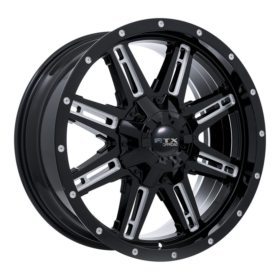 RTX Ravine – 18x9 – 8x180 – ET15 – Noir fraisé