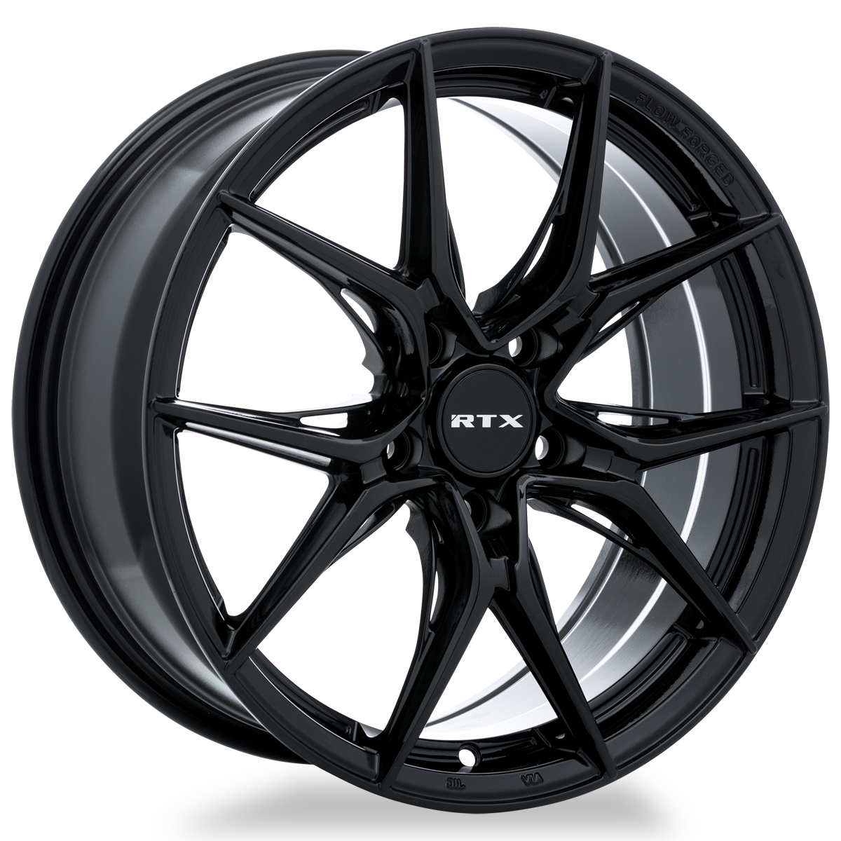 RTX Slick – 20x9 – 5x114.3 – ET38 – Noir lustré