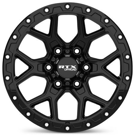 RTX Storm – 20x9 – 6x139.7 – ET20 – Noir lustré avec rivets fraisé