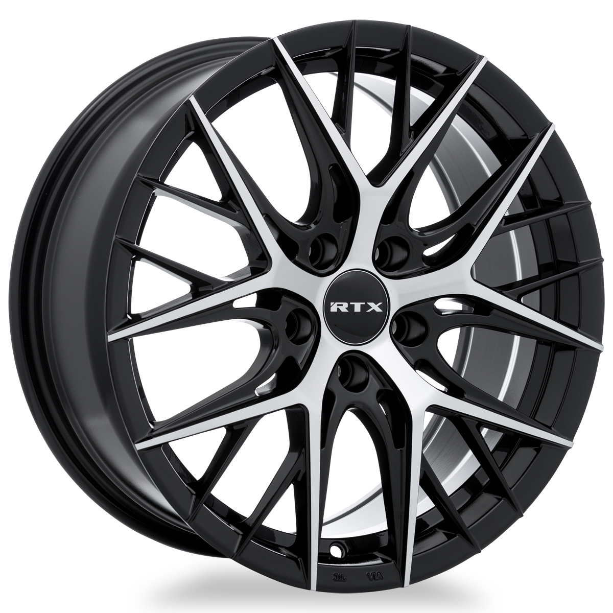 RTX Valkyrie – 20x8.5 – 5x114.3 – ET38 – Noir lustré machiné