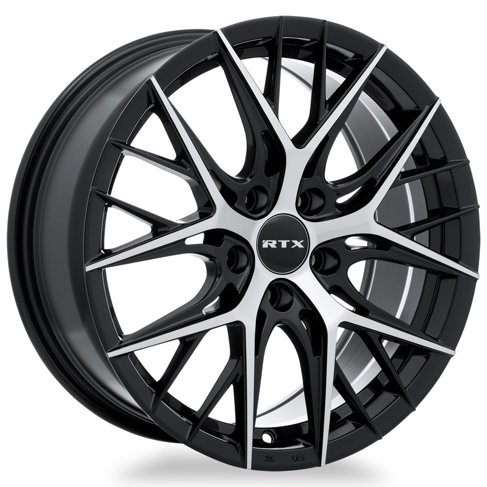 RTX Valkyrie – 20x8.5 – 5x114.3 – ET38 – Noir lustré machiné