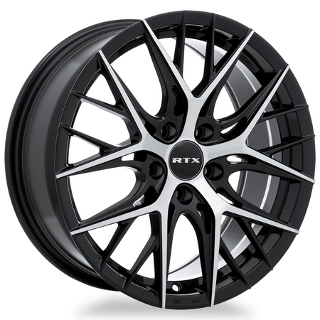 RTX Valkyrie – 18x8 – 5x112 – ET38 – Noir lustré machiné