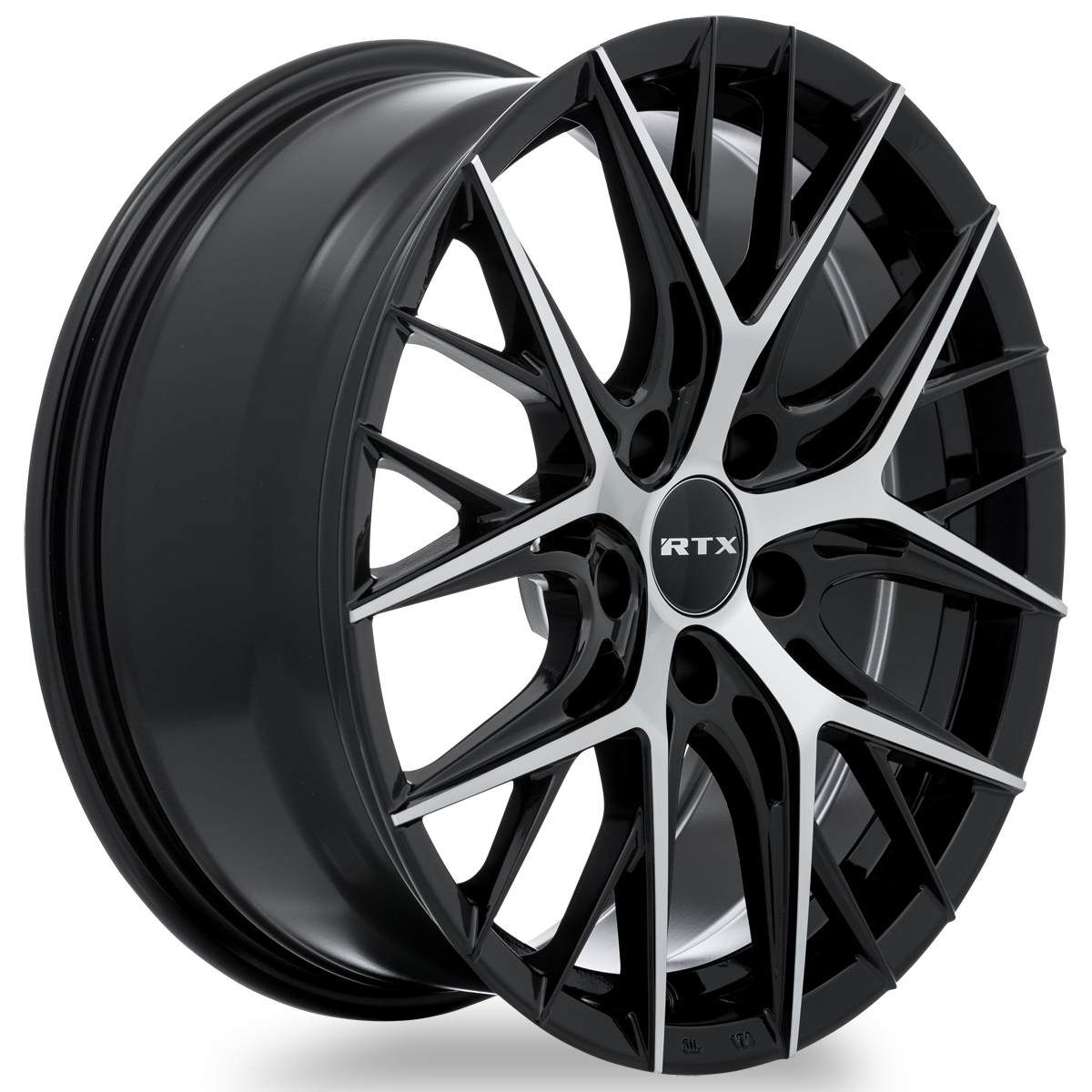 RTX Valkyrie – 20x8.5 – 5x114.3 – ET38 – Noir lustré machiné