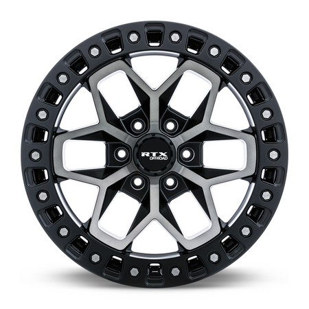 RTX Zion – 18x9 – 5x127 – ET0 – Noir satin teinté bronze