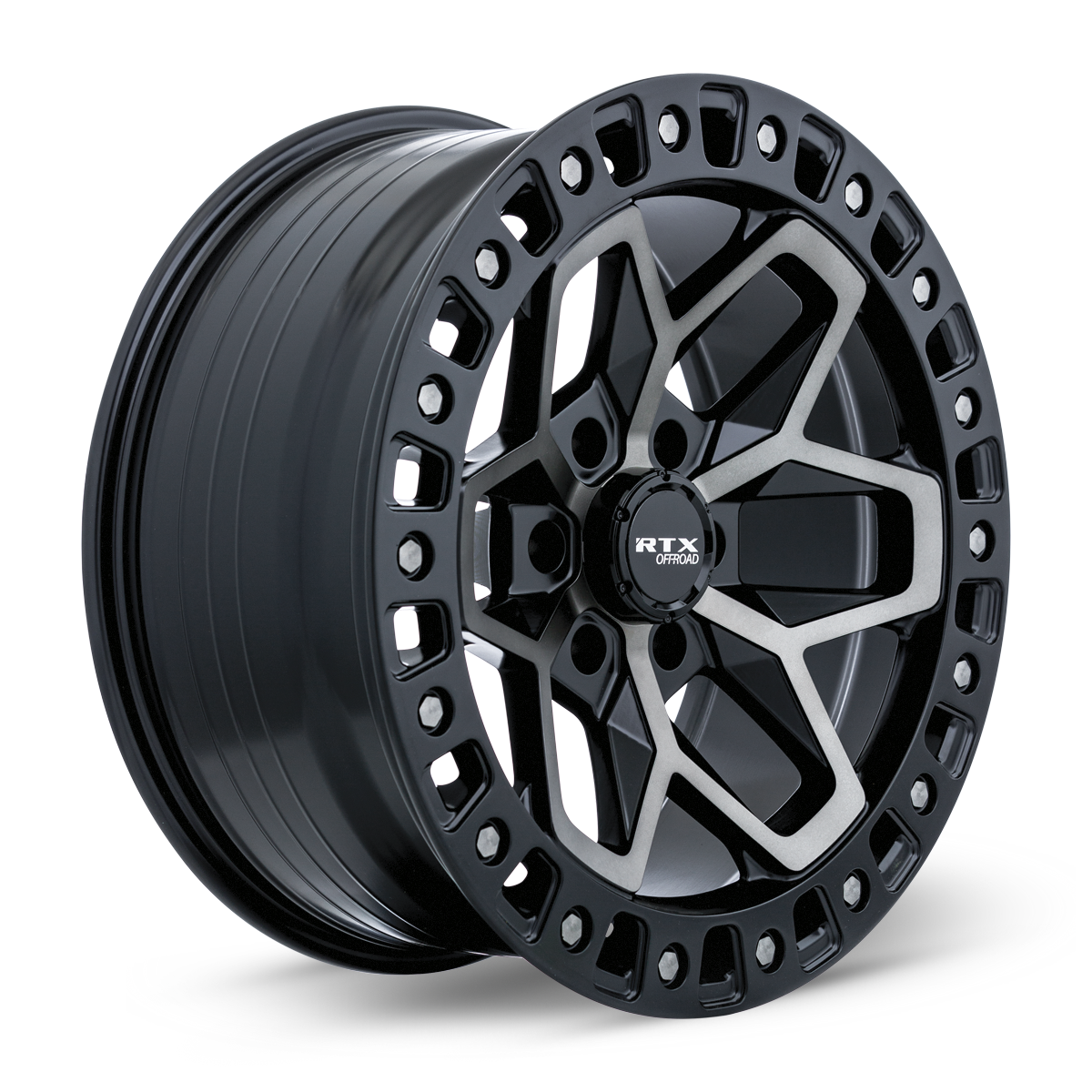 RTX Zion – 18x9 – 5x127 – ET0 – Noir satin teinté bronze