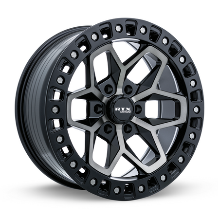 RTX Zion – 18x9 – 5x127 – ET0 – Noir satin teinté bronze