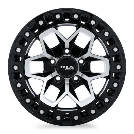 RTX Zion – 17x9 – 5x127 – ET-15 – Noir lustré machiné