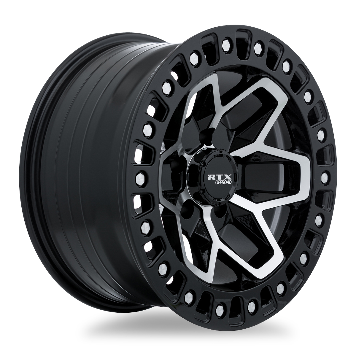 RTX Zion – 20x9 – 6x139.7 – ET0 – Noir lustré machiné