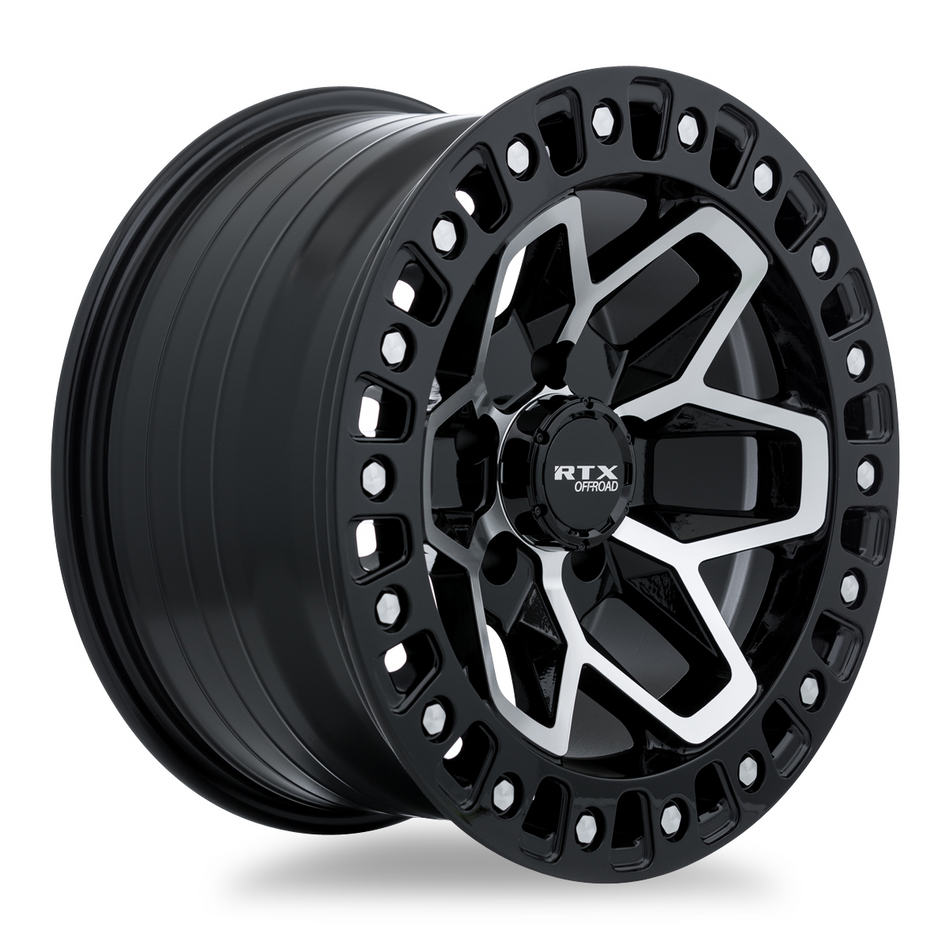 RTX Zion – 20x9 – 6x139.7 – ET0 – Noir lustré machiné