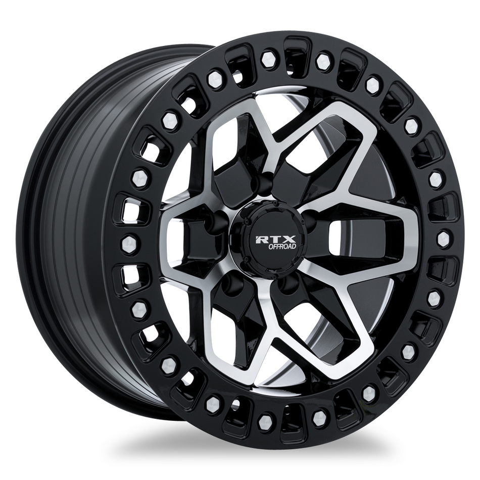RTX Zion – 20x9 – 6x139.7 – ET0 – Noir lustré machiné