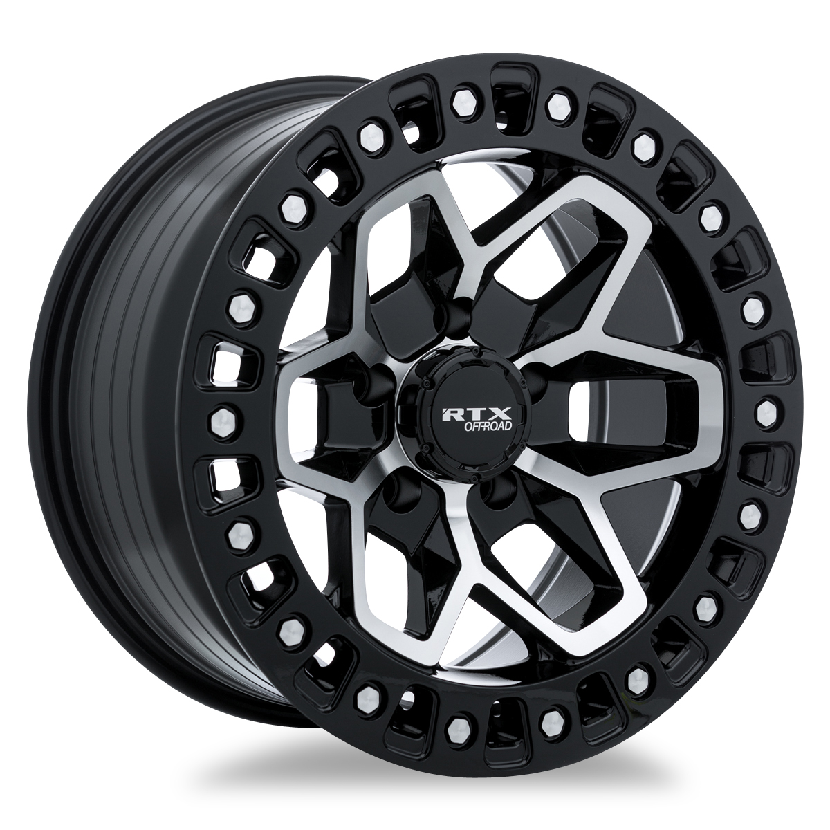 RTX Zion – 18x9 – 6x139.7 – ET0 – Noir lustré machiné