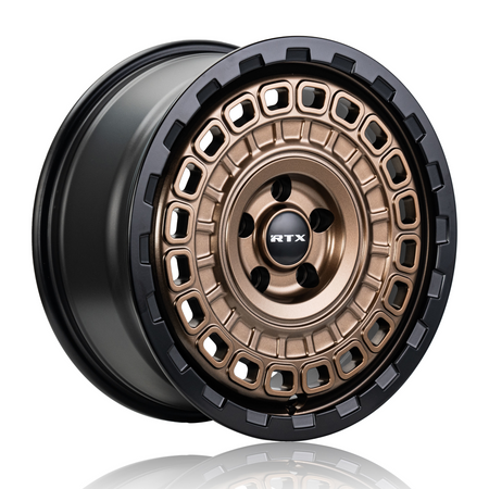 RTX Overland – 17x7.5 – 5x114.3 – ET35 – Bronze Satin Rebord Noir
