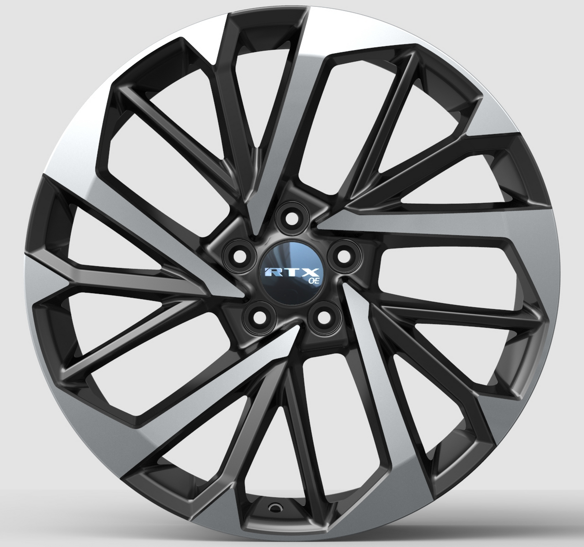 RTX MM01 – 20x8 – 5x114.3 – ET35 – Gloss Black Machined