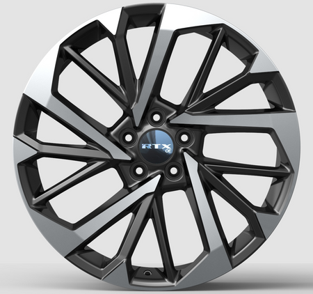 RTX MM01 – 18x7.5 – 5x114.3 – ET35 – Gloss Black Machined