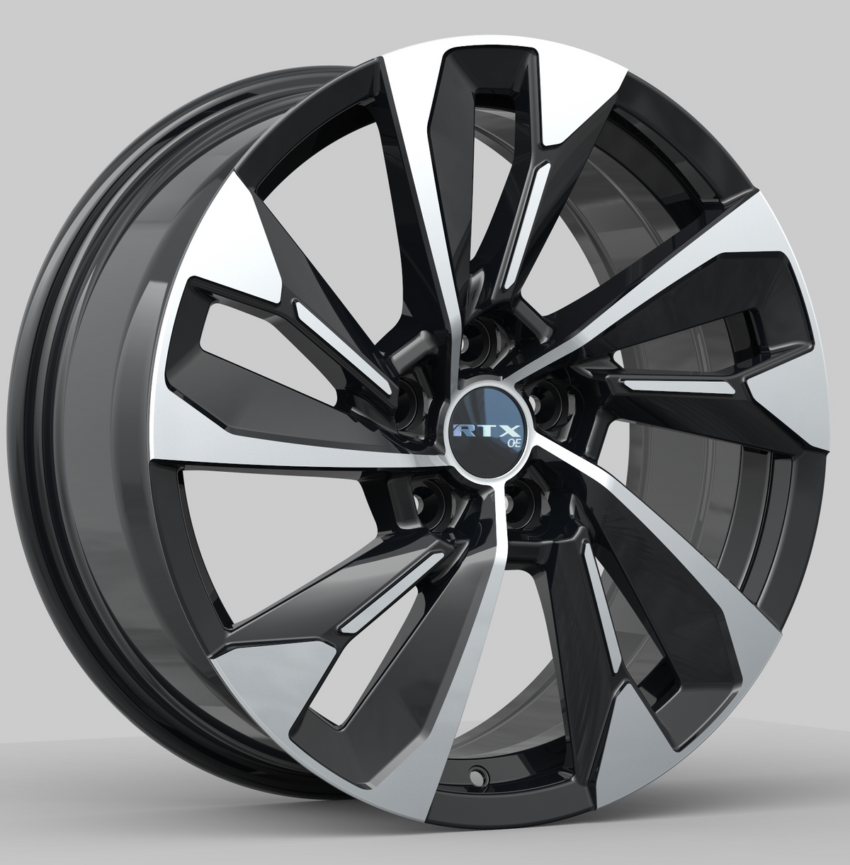 RTX MZ03 – 17x7 – 5x114.3 – ET40 – Noir lustré machiné