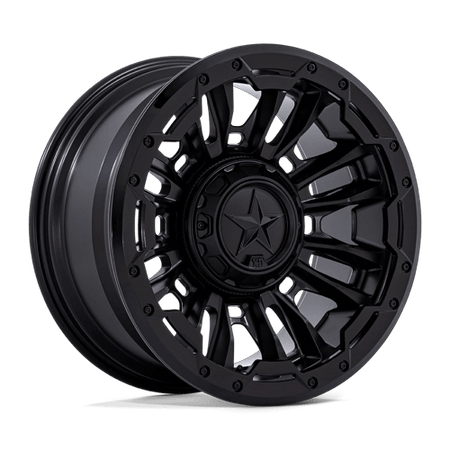 XD XD870 BOMBER – 20X10 – 8X165.1 – -18 mm – MATTE BLACK W/ G-BLK RING