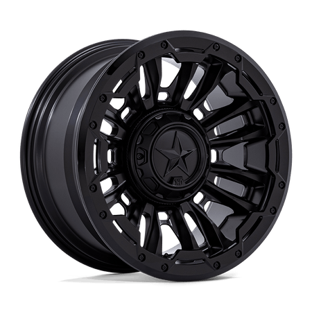 XD XD870 BOMBER – 20X10 – 8X165.1 – -18 mm – MATTE BLACK W/ G-BLK RING