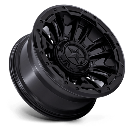 XD XD870 BOMBER – 20X10 – 8X165.1 – -18 mm – MATTE BLACK W/ G-BLK RING