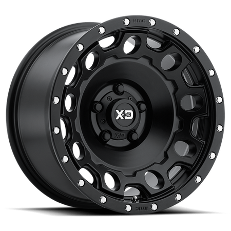XD XD129 HOLESHOT – 17X8.5 – 5X120 – 34 mm – SATIN BLACK