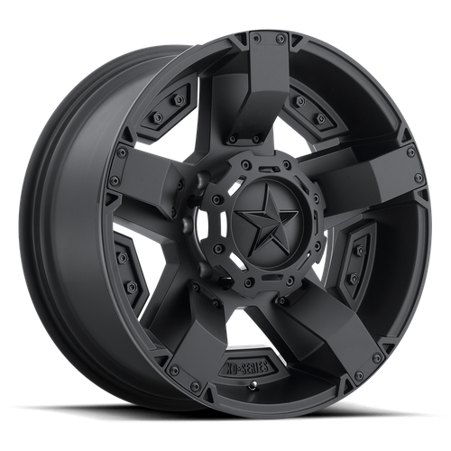 XD XD811 ROCKSTAR II – 20X9 – 5X127/5X139.7 – -12 mm – MATTE BLACK W/ ACCENTS
