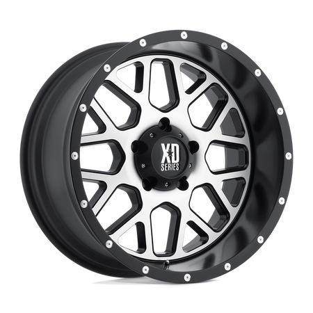 XD XD820 GRENADE – 20X9 – 6X139.7 – 18 mm – SATIN BLACK W/ MACHINED FACE