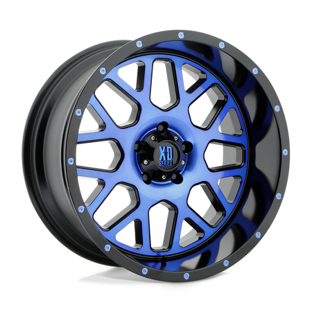 XD XD820 GRENADE – 20X10 – 5X127 – -24 mm – SATIN BLACK MACH BLUE TINT