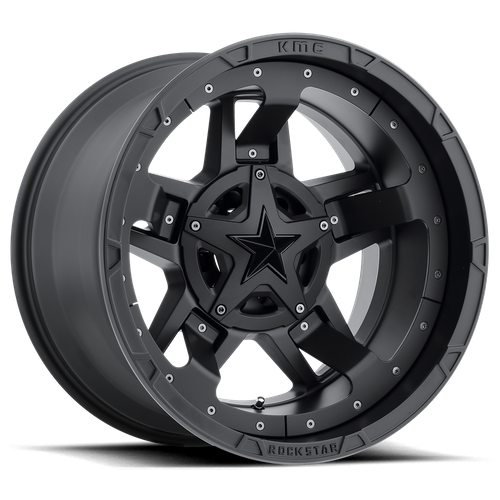 XD XD827 ROCKSTAR III – 20X9 – 5X127/5X135 – -12 mm – MATTE BLACK