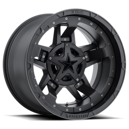 XD XD827 ROCKSTAR III – 18X9 – 6X135/6X139.7 – 0 mm – MATTE BLACK
