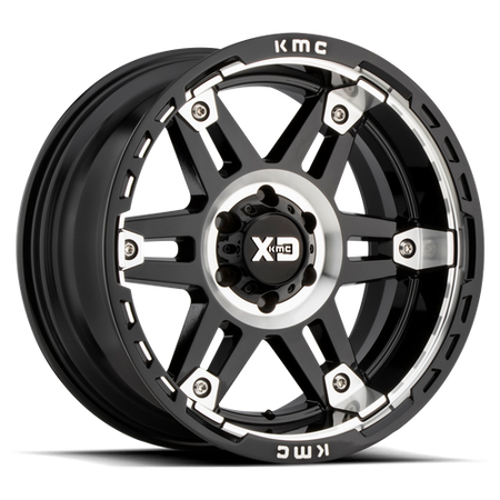 XD XD840 SPY II – 20X10 – 5X127 – -18 mm – GLOSS BLACK MACHINED