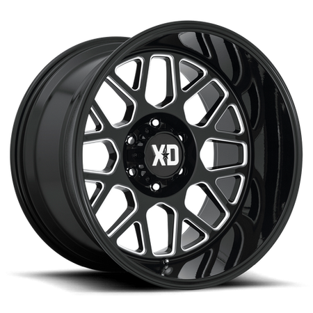 XD XD849 GRENADE II – 20X9 – 6X139.7 – 18 mm – GLOSS BLACK MILLED