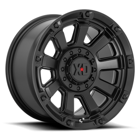 XD XD852 GAUNTLET – 20X9 – 8X180 – 0 mm – SATIN BLACK