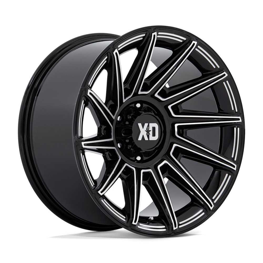 XD XD867 SPECTER – 20X10 – 8X180 – -18 mm – GLOSS BLACK MILLED