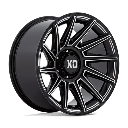 XD XD867 SPECTER – 20X10 – 5X127 – -18 mm – GLOSS BLACK MILLED