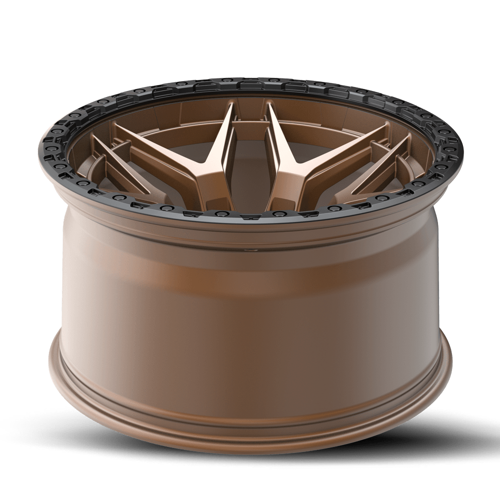 VORTEK VRT-603 20x10 6x135/6x139.7 -24 Matte Bronze Black Bead Ring
