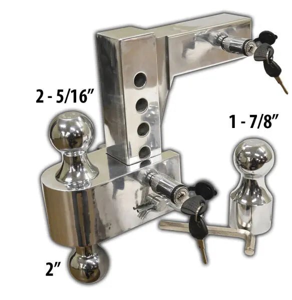 Adjustable Drop Hitch - JB Performance