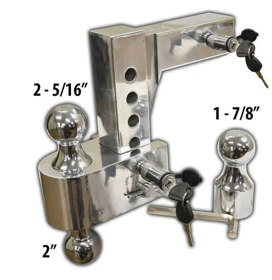 Adjustable Drop Hitch - JB Performance