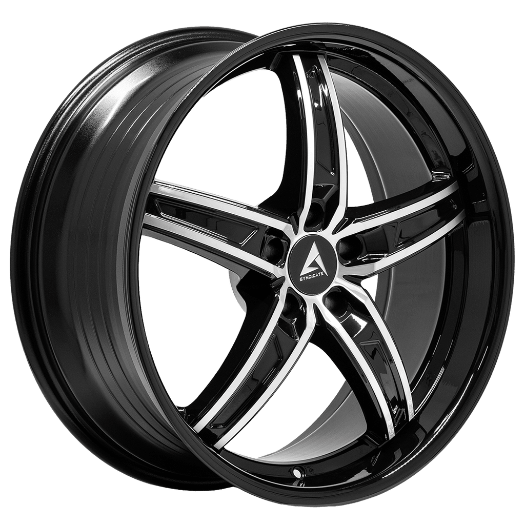 ARMED SYNDICATE BOSS 74.1 20x8.5 Blank-5(105-130mm) 20 BLACK MACHINED FACE BLACK LIP