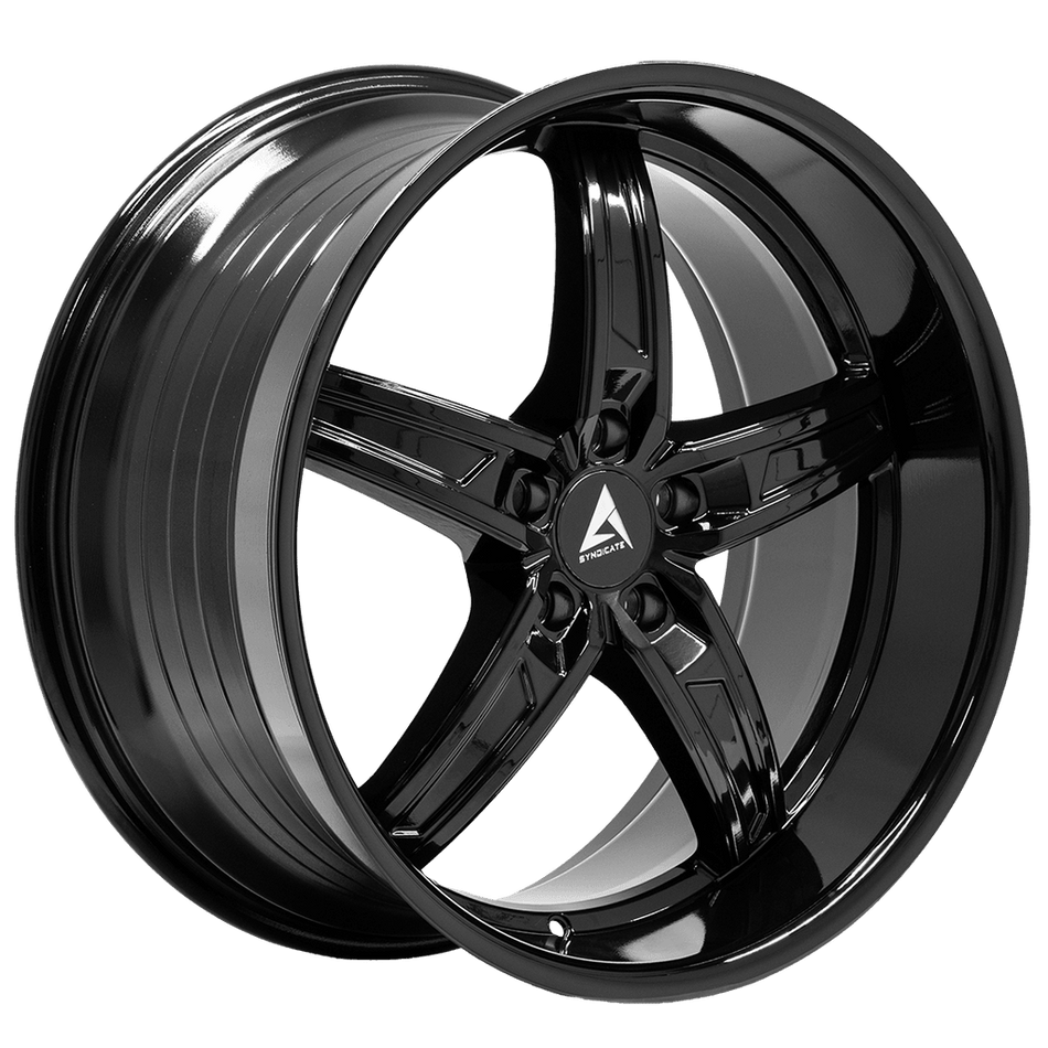 ARMED SYNDICATE BOSS 74.1 20x10 Blank-5(105-130mm) 20 FULL GLOSS BLACK