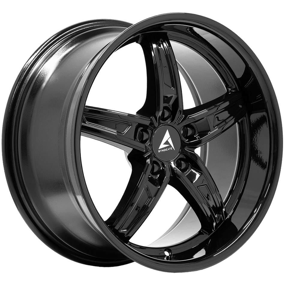 ARMED SYNDICATE BOSS 74.1 18x9 Blank-5(105-130mm) 20 FULL GLOSS BLACK