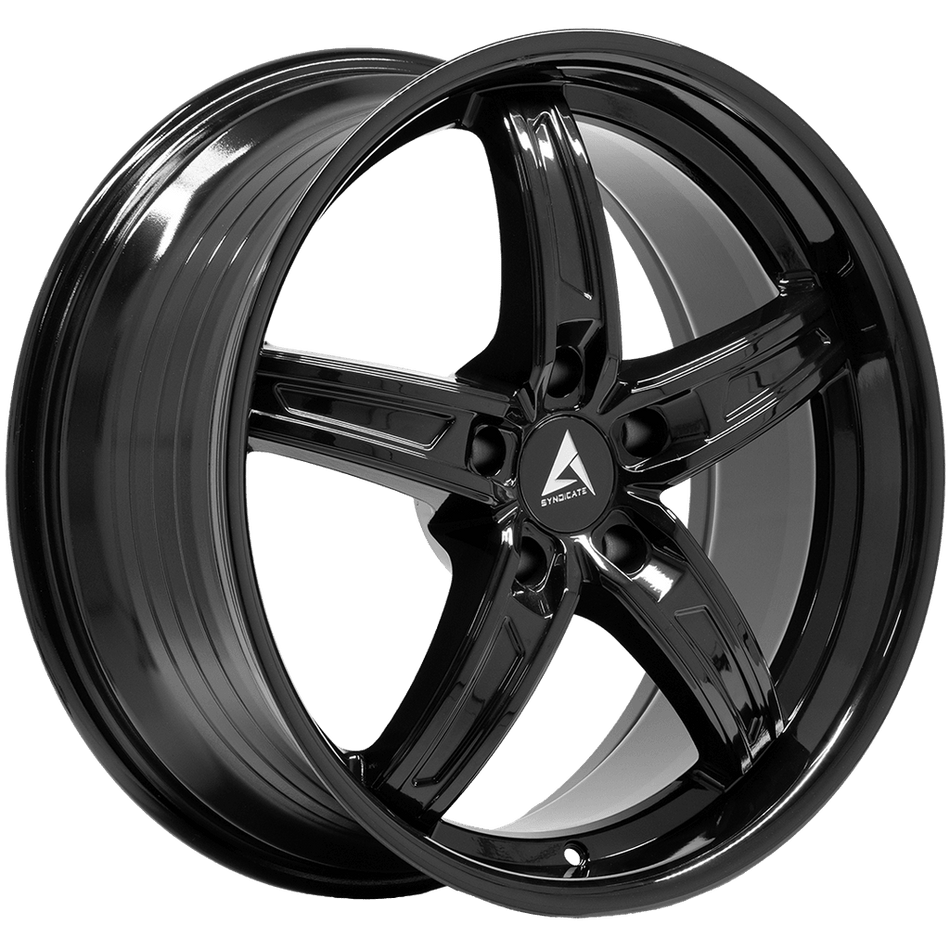 ARMED SYNDICATE BOSS 74.1 19x8.5 5x112|5x114.3 35 FULL GLOSS BLACK