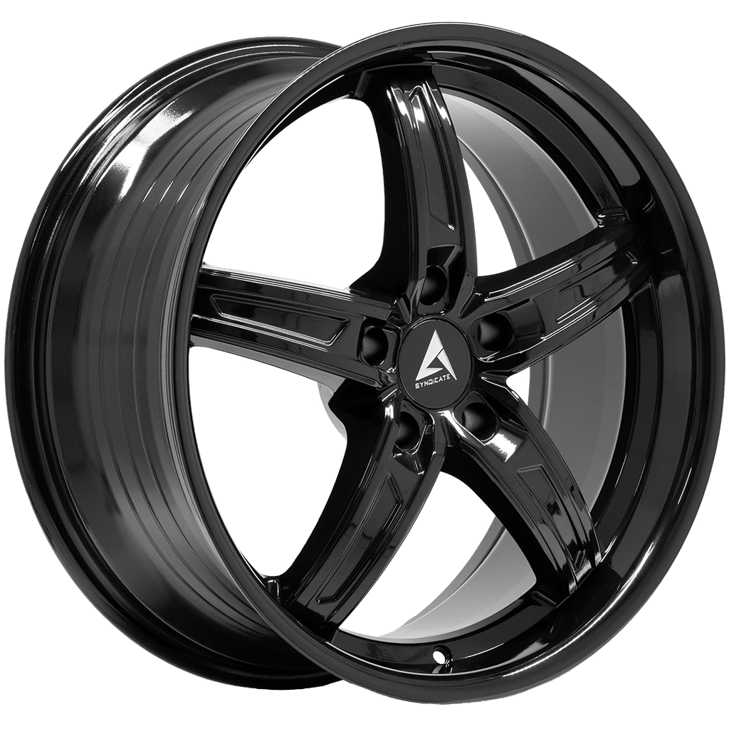 ARMED SYNDICATE BOSS 74.1 19x8.5 5x120 35 FULL GLOSS BLACK