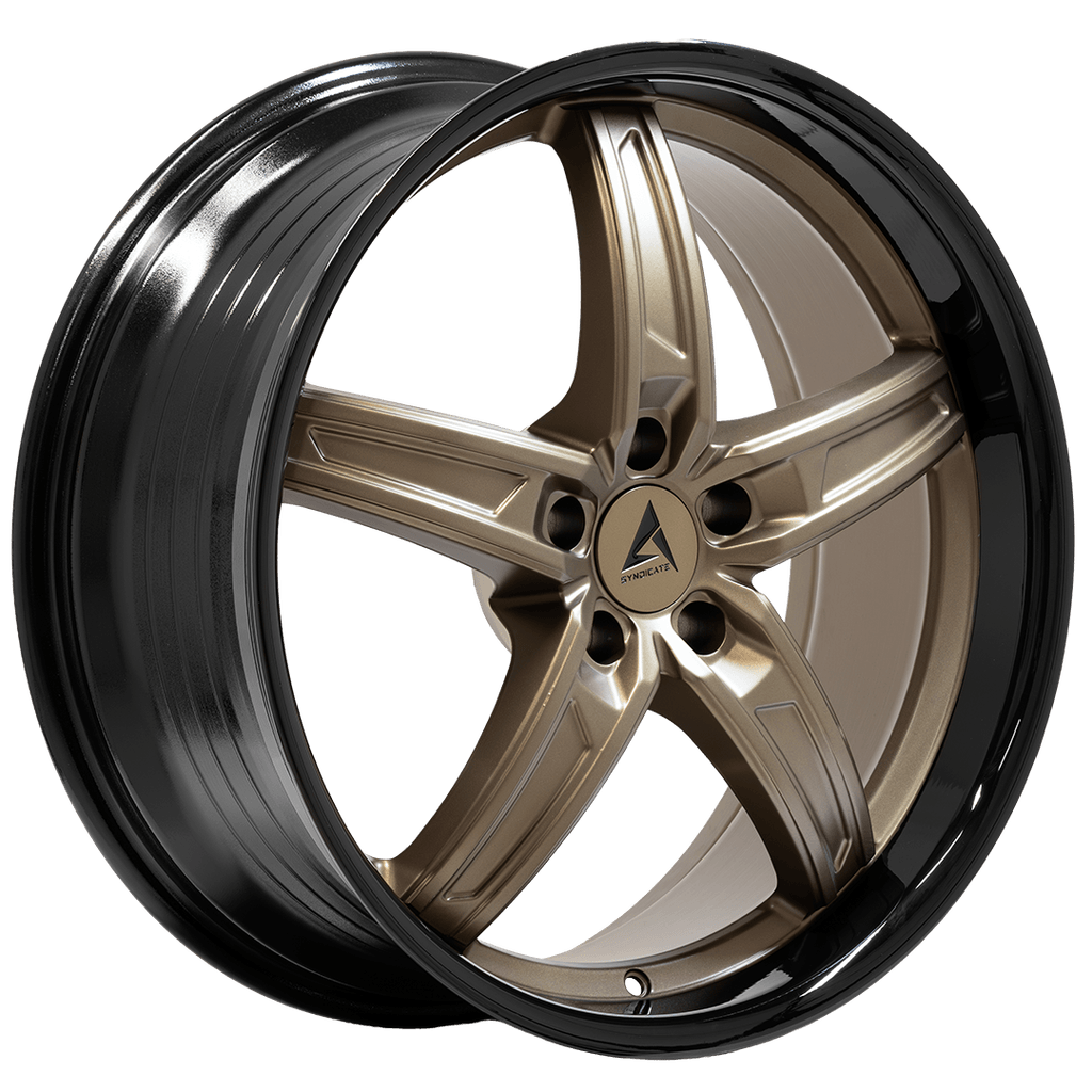 ARMED SYNDICATE BOSS 74.1 20x8.5 5x112|5x114.3 30 MATTE BRONZE + BLACK BARREL