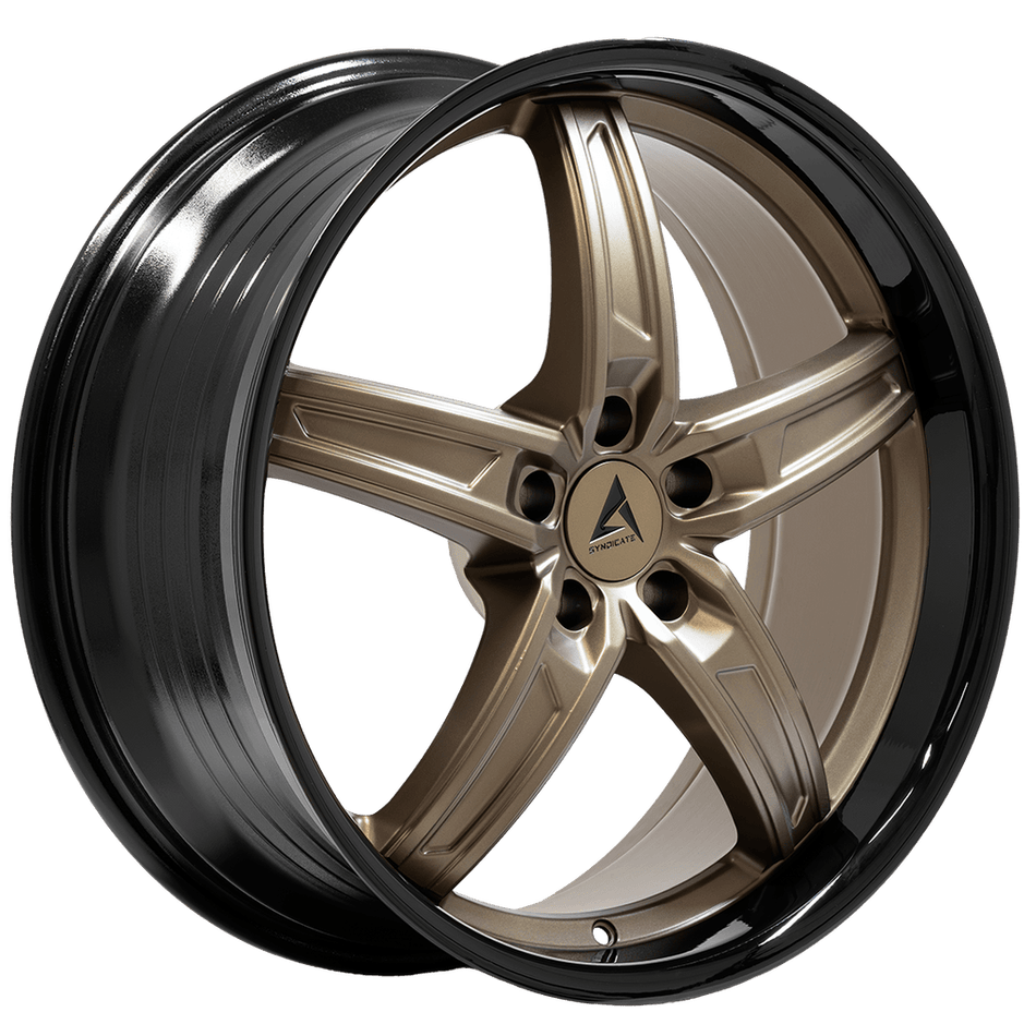 ARMED SYNDICATE BOSS 74.1 20x8.5 5x112|5x114.3 30 MATTE BRONZE + BLACK BARREL