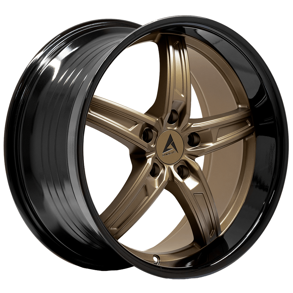 ARMED SYNDICATE BOSS 74.1 19x9.5 5x112|5x114.3 40 MATTE BRONZE + BLACK BARREL