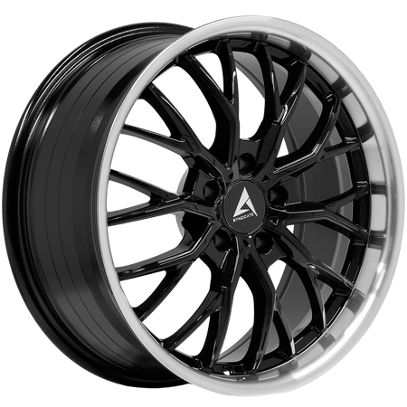 ARMED SYNDICATE CZAR 74.1 18x8 5x112|5x114.3 32 BLACK FACE+ BLACK MACHINED LIP