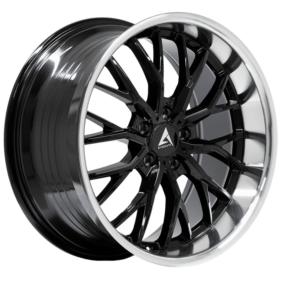 ARMED SYNDICATE CZAR 74.1 19x9.5 Blank-5(105-130mm) 20 BLACK FACE+ BLACK MACHINED LIP