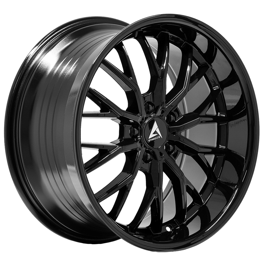 ARMED SYNDICATE CZAR 74.1 19x9.5 5x112|5x114.3 40 FULL GLOSS BLACK