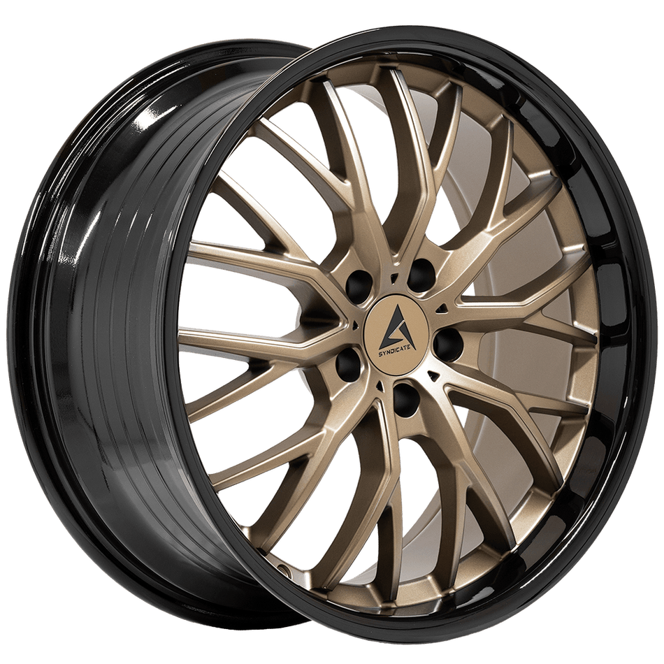 ARMED SYNDICATE CZAR 74.1 19x8.5 5x120 35 MATTE BRONZE + BLACK BARREL